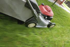 MowerOnLawn